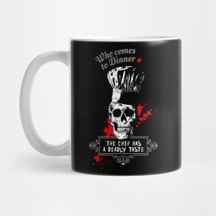 Skull Chef-Culinary-Cookery-Humor-Ironic Mug